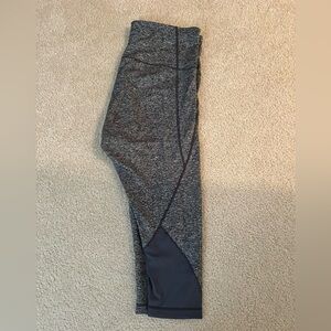 Zella Charcoal Heather Crop Leggings